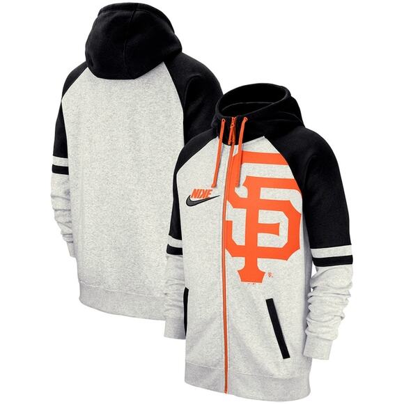 Nike MLB San Francisco Giants Zip Up Hoodie Mens Size S - Picture 3 of 9